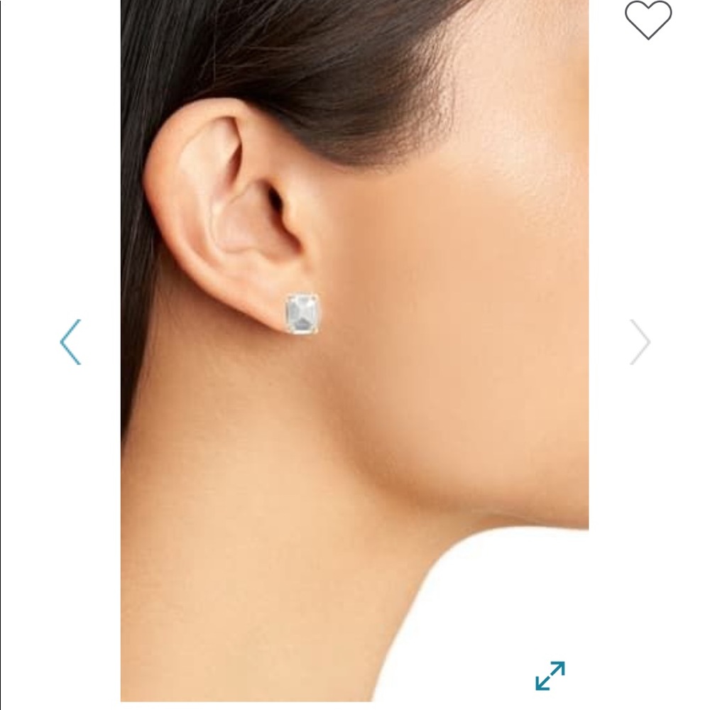 Kate Spade ♠️ - Mismatched Faceted Stud Earrings - Picture 2 of 4
